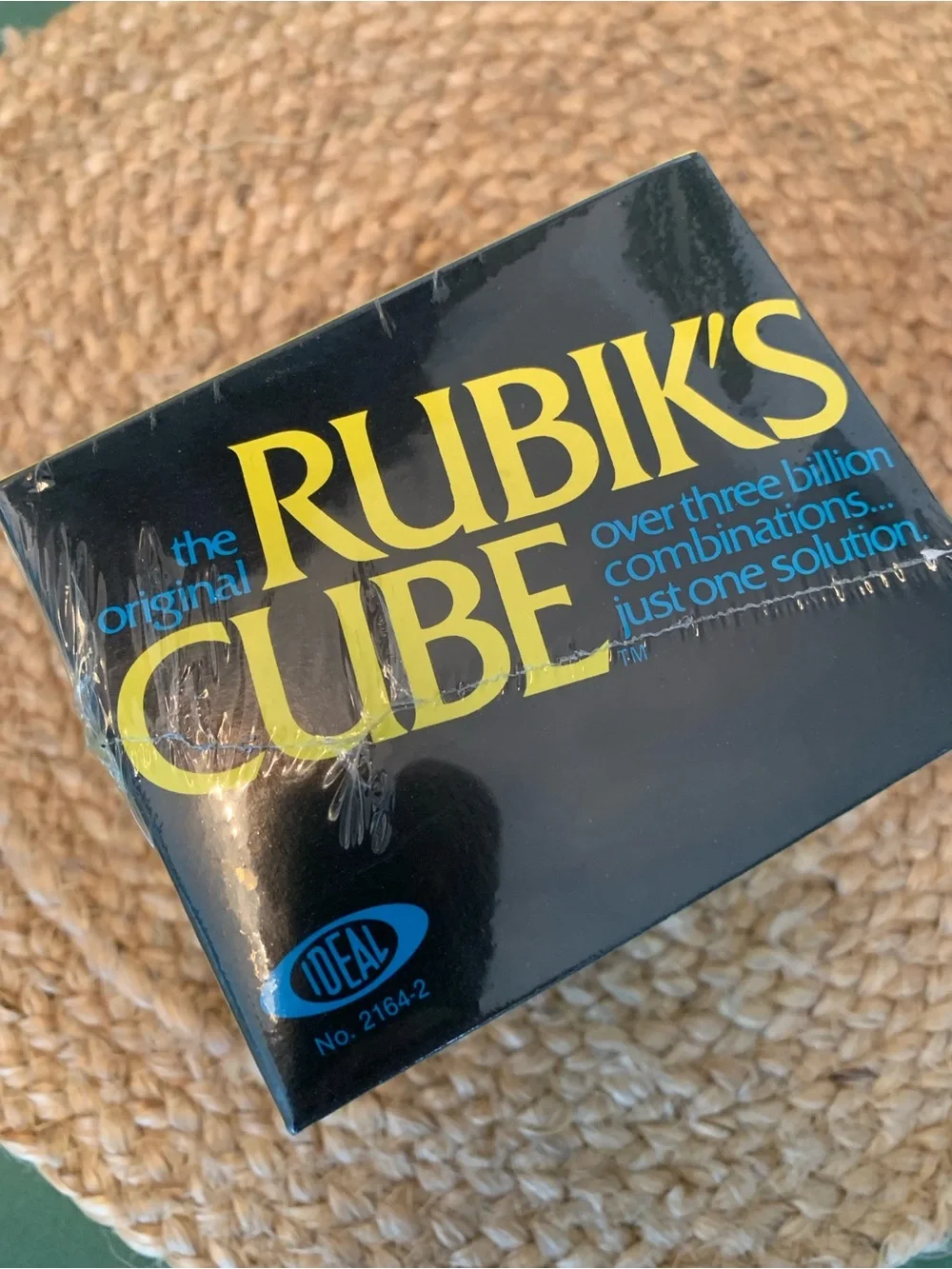 Vintage 1980 Original Rubik’s Cube # 2164-2 New In Box Learning Puzzle